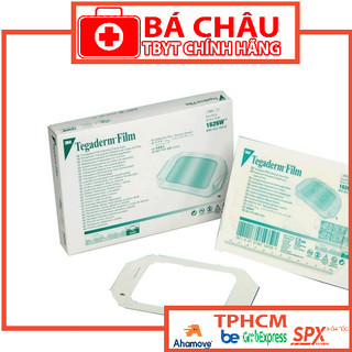 [CHÍNH HÃNG] 3M TEGADERM FILM 1624W (6x7cm) hoặc 1626W (10x12cm) - Băng Film dán mí, phẫu thuật chống nước, vết thương