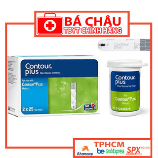 CONTOUR PLUS - Que thử đường huyết sử dụng cho máy test tiểu đường Contour Plus
