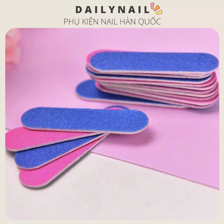 Dũa mini làm Nailbox, Dũa móng tay, móng chân nhỏ gọn
