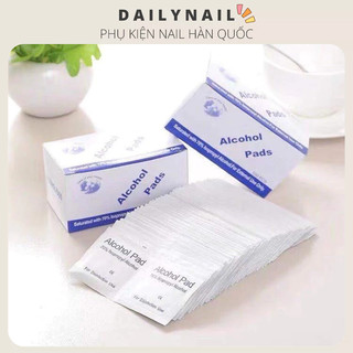 Bông cồn làm sạch móng làm Nailbox, Bông tẩm cồn Alcohol Pads