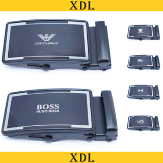 Mặt thắt lưng nam khoá lăn, đầu khoá dây lưng màu chì sang trọng LC38C