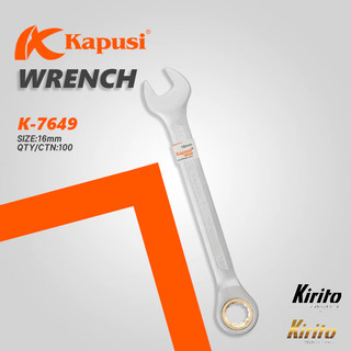 Cờ lê vòng miệng TỰ ĐỘNG Kapusi Japan nhiều size thép CR-V chịu lực cao 50BV30 bánh cóc 72 răng 
