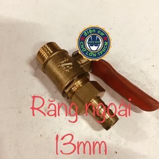 Van thau xả hơi - xả khí nén máy bơm hơi 2 đầu răng 13mm hàng tốt loại dầy