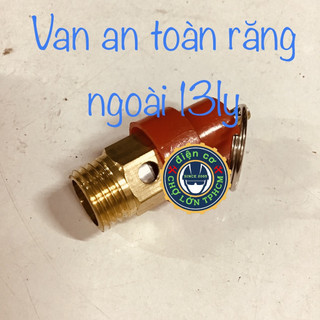 Van xả áp máy hơi  - máy nén khí ren vặn 13mm