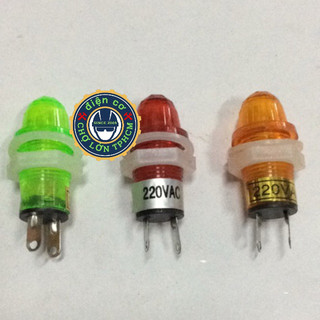 combo 2 đèn báo pha 2 chân 220v (có 3 màu để chọn)