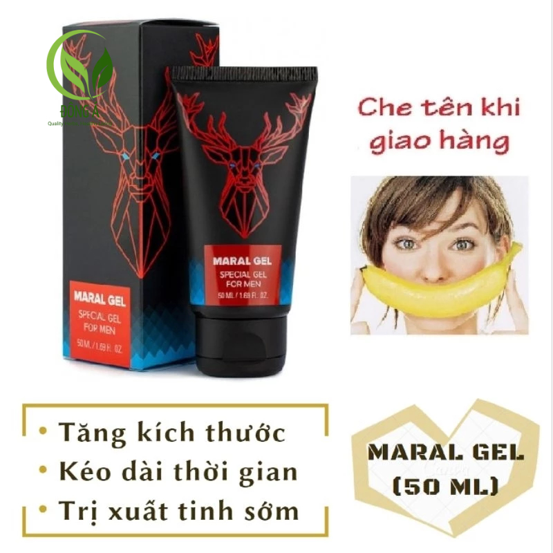 Gel xoa bóp maral tăng kích thước, thời gian qh, thương hiệu Hendel của Nga