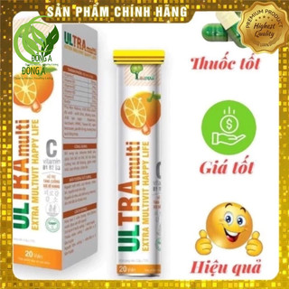 Combo 2 tuýp viên sủi Multivitamins, Vitamin C