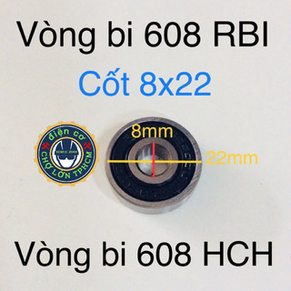 Bạc đạn 608 hiệu RBI hoặc 608 hiệu HCH