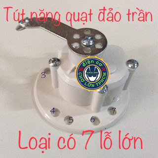 Nhông nhựa quạt đảo trần loại 7 lỗ Asia