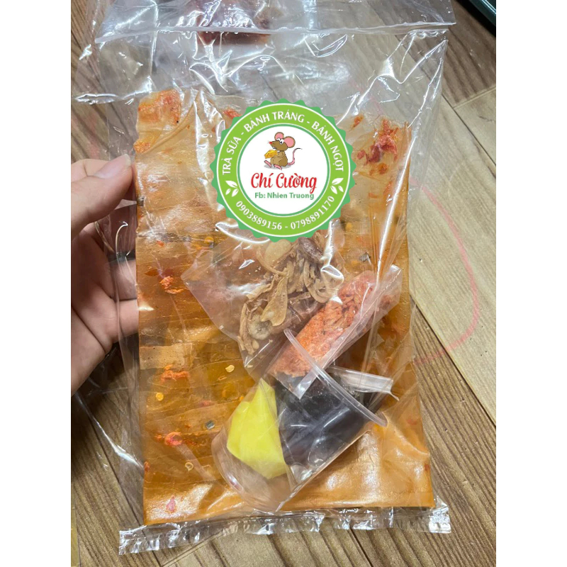 Bánh Tráng Dẻo Tôm Bơ Me