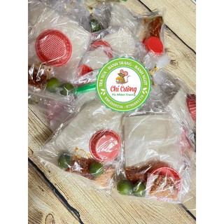 Bánh tráng ớt rim (xâu 10 bịch)