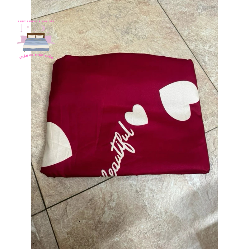 Vỏ Bọc Nệm Topper 2 Mặt Có Khoá Kéo Chất Liệu Cotton Poly ( Lưu Ý Đây Là Vỏ Nệm , và chỉ bọc được nệ