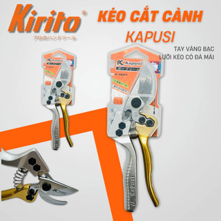 Kéo cắt cành cây kapusi k - 8623 cao cấp siêu sắc bén - kéo cắt cành sk5 độ bền cao