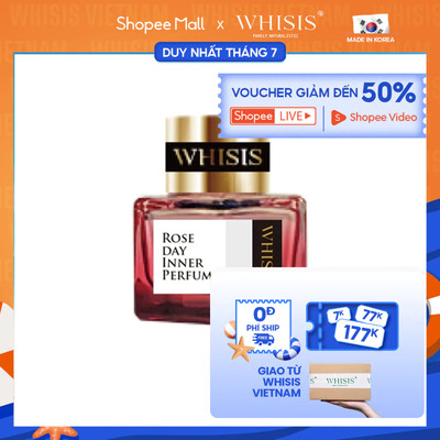 [Che Tên] Nước Hoa Vùng Kín Cho Phái Nữ Whisis Rose Day Inner Perfume 7ml