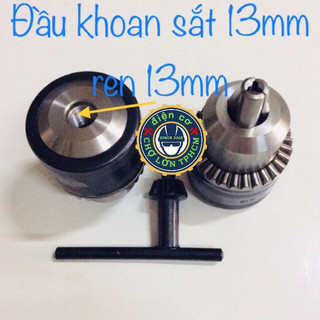 Đầu khoan - kẹp mũi khoan từ 1,5mm>13mm trục răng13mm (thông số quốc tế 1/2 - 20UNF)