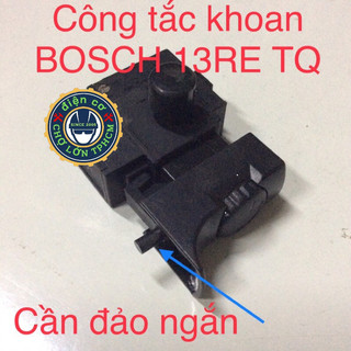 Công tắc khoan Bosch 13mm 13RE có chỉnh nhanh chậm loại cần đảo ngắn