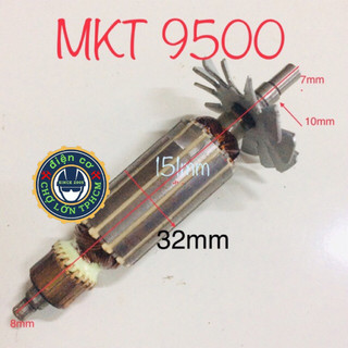 Rô to máy mài góc cầm tay MKT 9500 loại 1 tấc chiều dài 151mm thân 32mm