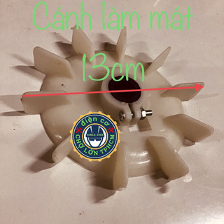 Cánh quạt làm mát mô tơ - cánh giải nhiệt 130mm