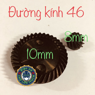 Bộ nhông máy mài 1t CHUNGHOP cốt nhông lớn 10mm cốt nhông nhỏ 8mm đk 46mm