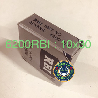 Bạc đạn 6200 RBI- Vòng bi 6200 RBI