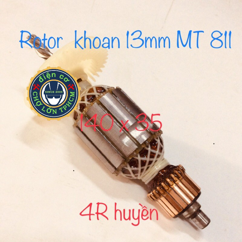 Rotor máy khoan MT 811 -13mm