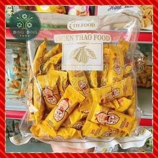 Mới - 500g Bánh Xốp Giòn Sữa Chua Suveno Vị Đậu Phộng Thiên Thảo Globe, Ăn Vặt Ngon, DING DING FOOD