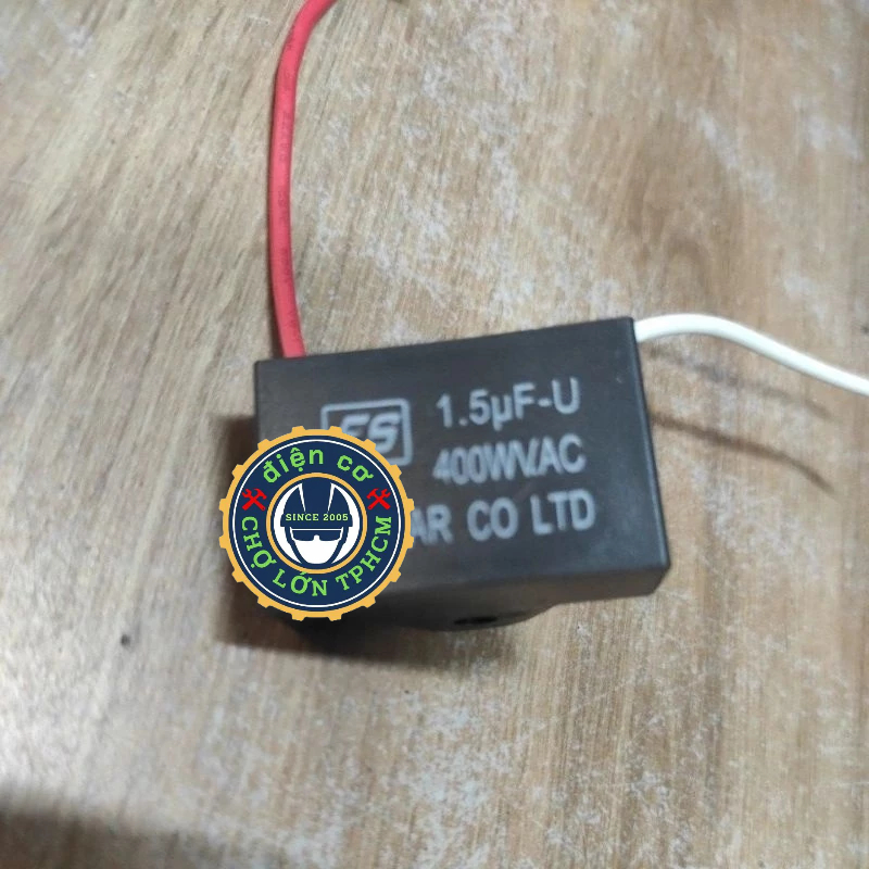 combo 2 cái capa đề 1,5 uf - 400v/50/60Hz
