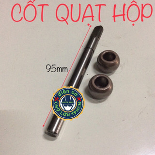 trục 8mm quạt hộp - trục quạt hút mùi 8mm x 95mm