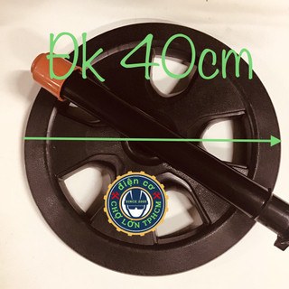 Mâm nhựa quạt đứng - quạt lỡ + có thân đứng ( ĐK 40cm)