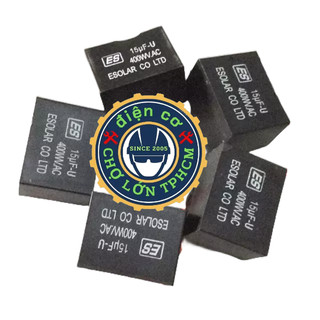Capa vuông đen 15uf-400v ( tụ điện khởi động 15uf-400v)