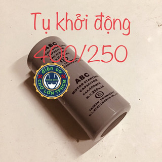 Capa đề 400uf/250v - capa phóng 400/250v- Tụ khởi động 400uf