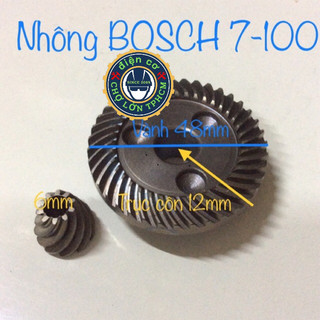Bộ nhông máy mài 100mm Bốt 7-100 - Bánh răng máy cầm tay Bốt 7-100