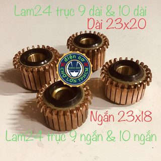 Cổ góp 24 lam móc cốt 12mm -trục 10mm trục 9mm