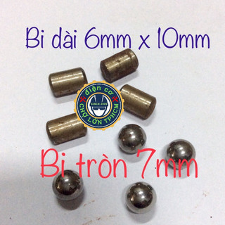 2 loại bi gài  (bi tròn hoặc bi dài ) dùng cho máy khoan Bốt 2-26