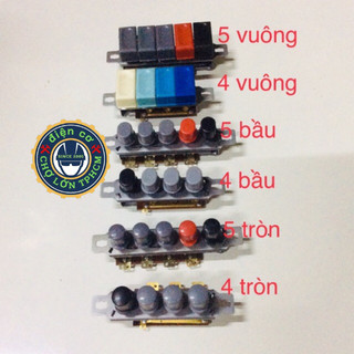 Công tắc quạt loại nhấn vuông - bầu - tròn
