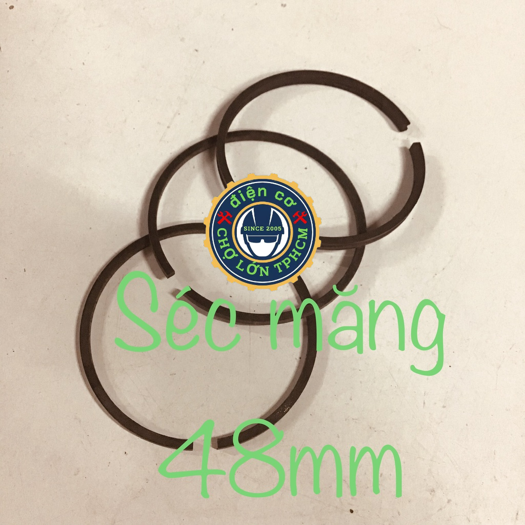 Bộ séc măng bơm hơi - nén khí phi 48mm
