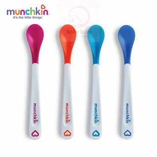 Thìa mềm báo nóng Munchkin - muỗng báo nóng Munchkin cho bé ăn dặm