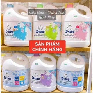 [100% hàng nhập khẩu chính hãng] - Nước giặt Dnee Thái Lan cho bé can 3000ml