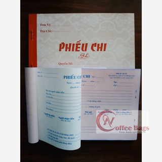 Phiếu thu/phiếu chi - 2 liên - 50 bộ 100 tờ (1 quyển)