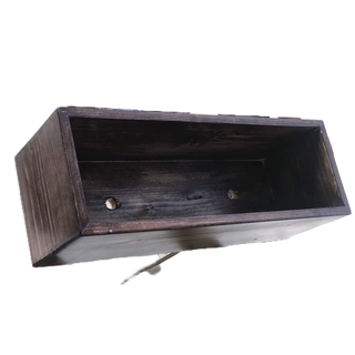 Chậu gỗ trồng cây (không chân) I Decor, tiểu cảnh