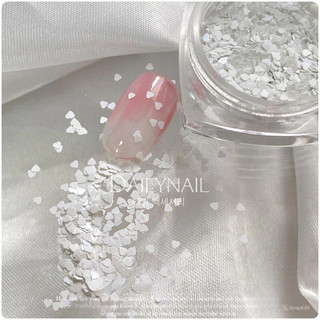 Tim nhí ẩn móng Pastel, Nhũ ẩn móng Trang trí móng (Set 6 màu)