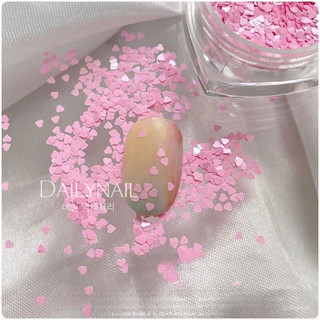 Tim nhí ẩn móng Pastel, Nhũ ẩn móng Trang trí móng (Set 6 màu)