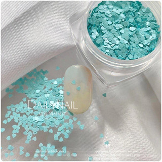 Tim nhí ẩn móng Pastel, Nhũ ẩn móng Trang trí móng (Set 6 màu)
