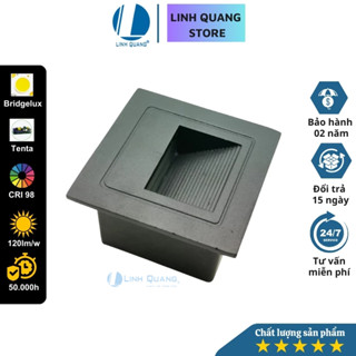 Đèn âm bậc cầu thang trong nhà, đèn âm tường Linh Quang 85*85 3W 220V COB
