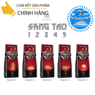 Cà phê trung nguyên sáng tạo 1 2 3 4 5 gói 340g cà phê pha phin