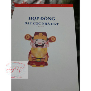 Hợp đồng  nhà đất 2 liên, 3 liên