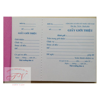 Giấy giới thiệu