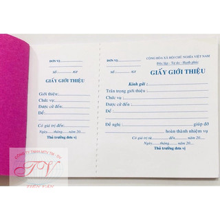 Giấy giới thiệu