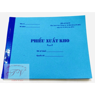 Phiếu Nhập, Xuất kho 2 liên - 100 tờ - khổ A5