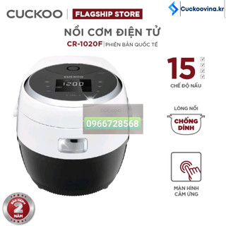 Nồi cơm điện tử Cuckoo 1,8 lít CR-1020F - Hàng chính hãng - Chất lượng Hàn Quốc